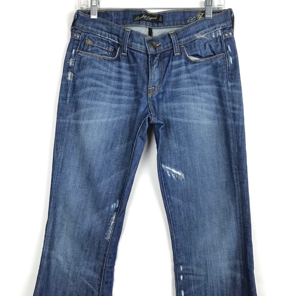 Lucky Brand Legend Zoe Mid Rise Bootleg Jeans - Picture 2 of 8